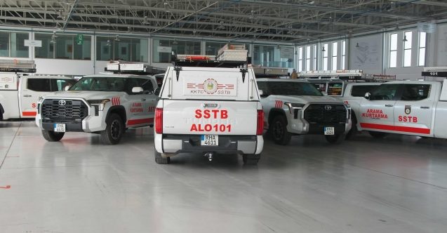 Yerli mühendislik harikası arama-kurtarma araçları teslim edildi