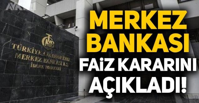Merkez Bankası yine faiz indirdi