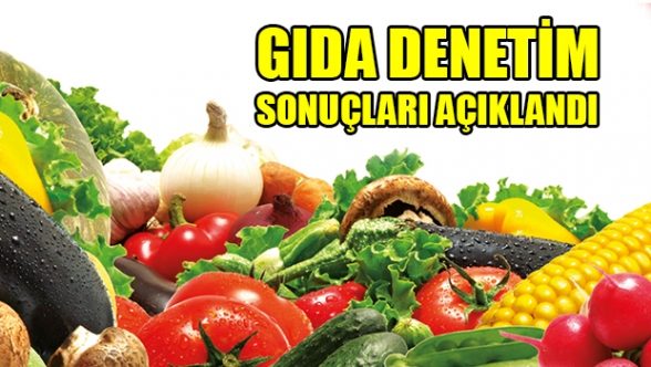 Üç üründe limit üstü kalıntı