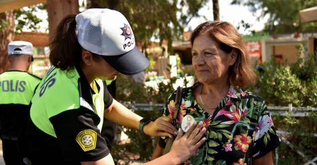 Polisten duyarlılık örneği
