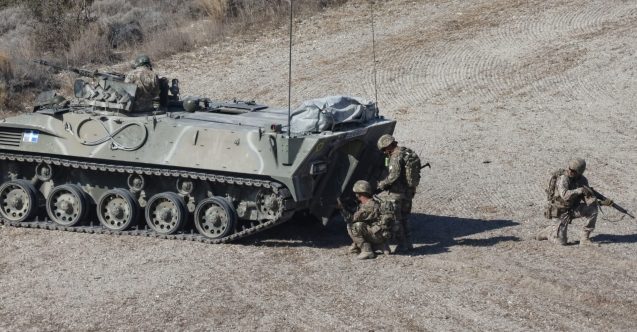 RMMO’ya ait tank devrildi, iki kişi yaralandı