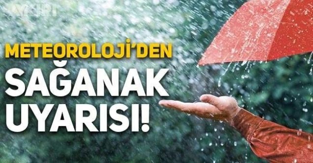 Hafta boyunca yağmur var