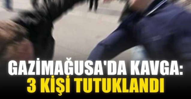 Mağusa'da sopalı kavga