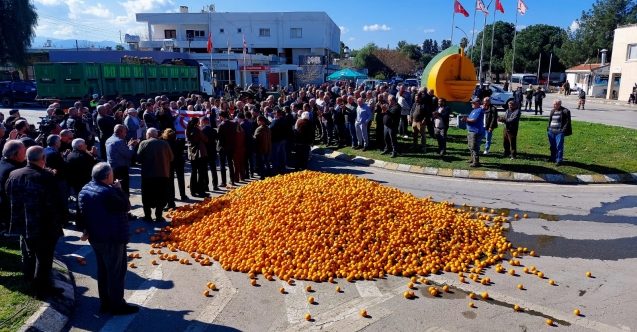 Narenciye üreticileri süresiz eyleme gidiyor