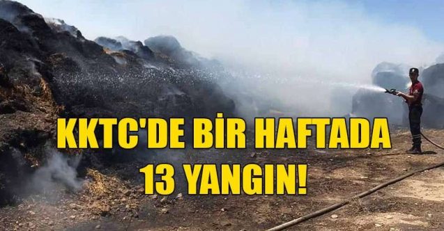 13 yangında 4 milyon TL zarar