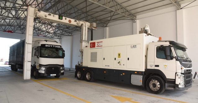Girne Limanı'na X-Ray Tarama Sistemi