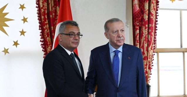 Erhürman, Erdoğan ile görüştü