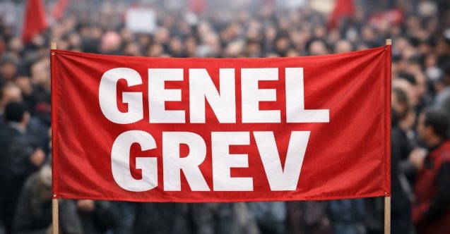 Pazartesi genel grev var