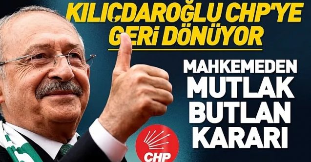 CHP'ye mahkeme şoku