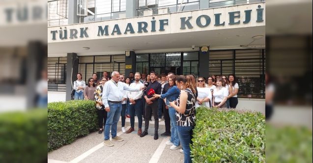 Öğretmenler ayakta