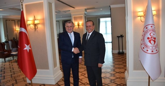Ankara’dan KKTC’ye yeni spor tesisleri müjdesi