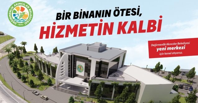 Değirmenlik Akıncılar Belediyesi’ne modern bina