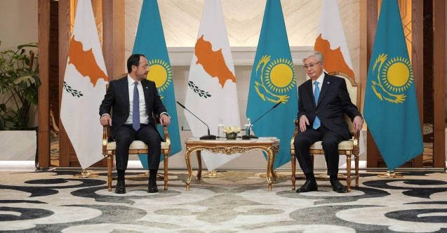 Kazakistan Cumhurbaşkanı'dan, Hristodulidis’e övgüler