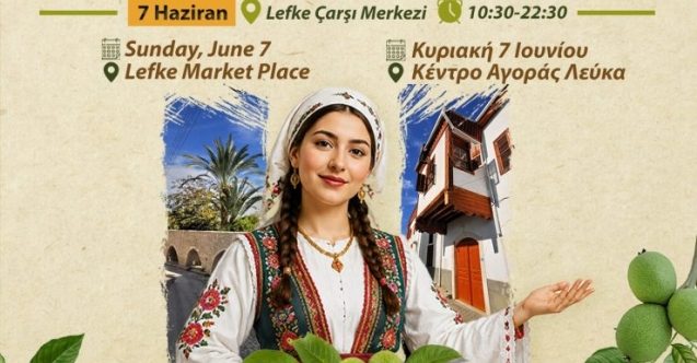Lefke'de Ceviz Festivali var