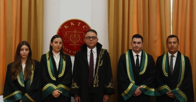 Yeni yargıçlar göreve başladı
