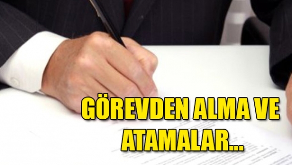 Üç yeni atama