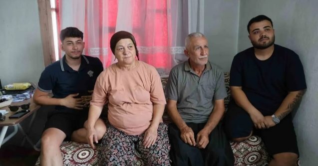 Camı kırıp hamile kadını ve çocukları kurtardılar