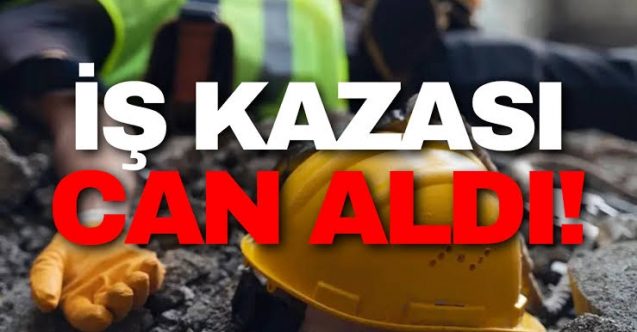 Haspolat'ta ölümlü iş kazası