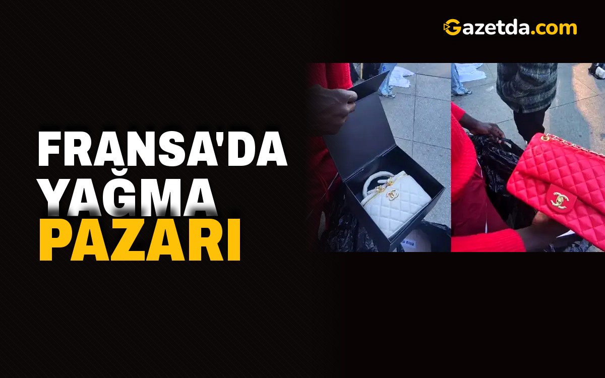 Fransa'da yağma pazarı