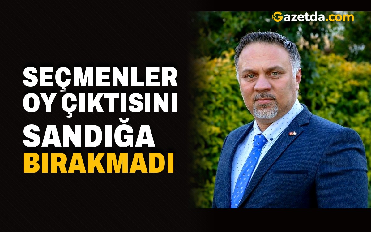 Muslu Akgüney: Seçmenler oy çıktısını sandığa bırakmadı