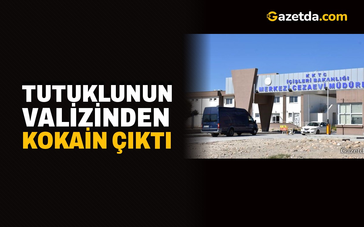 Tutuklunun valizinden kokain çıktı