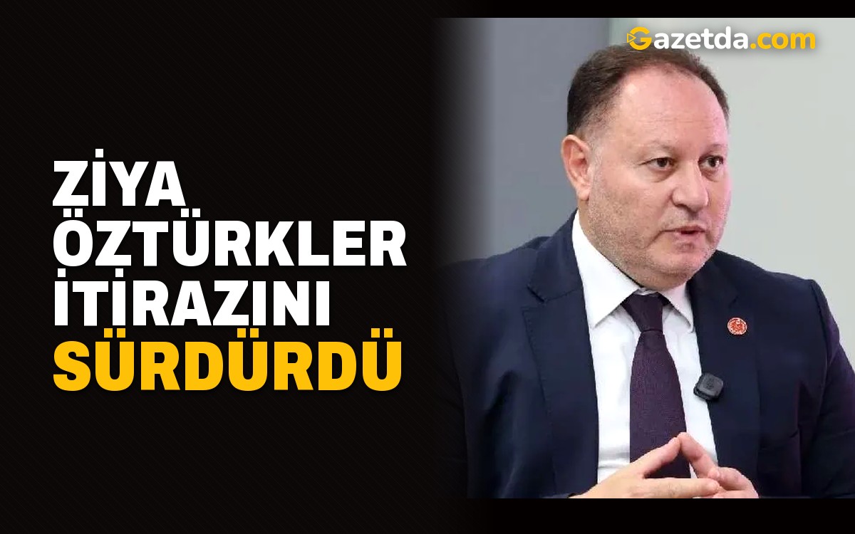 Ziya Öztürkler UBP aday sıralamasına itirazını sürdürdü ama saygı duyacağını belirtti
